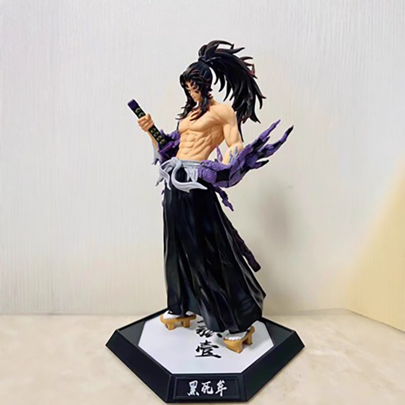 Demon Slayer Kokushibo Statue Action Figure Collection Premium Anime Model Toy Fans Collectors Decoration