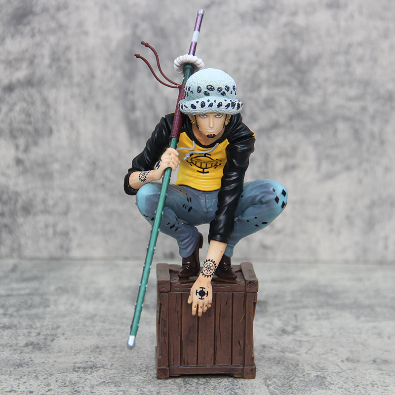 One Piece Trafalgar Law Statue Action Figure Collection Premium Anime Model Toy Fans Collectors Decoration