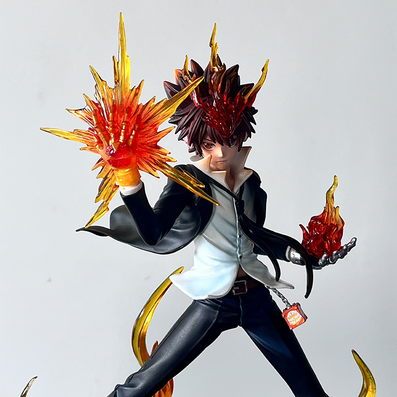 Katekyo Hitman Reborn Tsunayoshi Sawada Statue Action Figure Collection Premium Anime Model Toy Fans Collectors Decoration