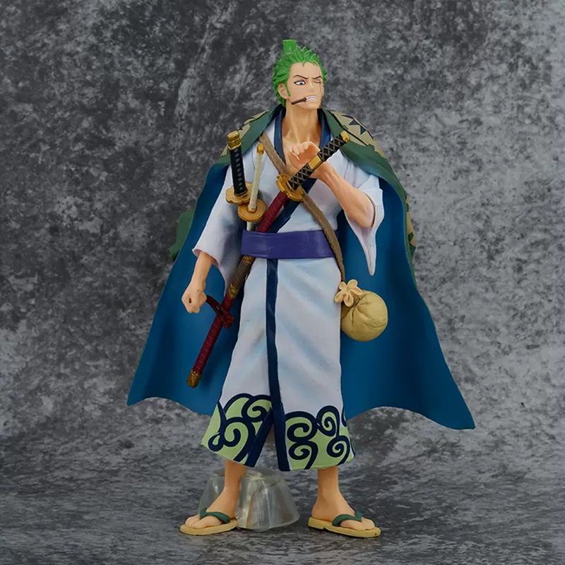 One Piece Roronoa Zoro Statue Action Figure Collection Premium Anime Model Toy Fans Collectors Decoration