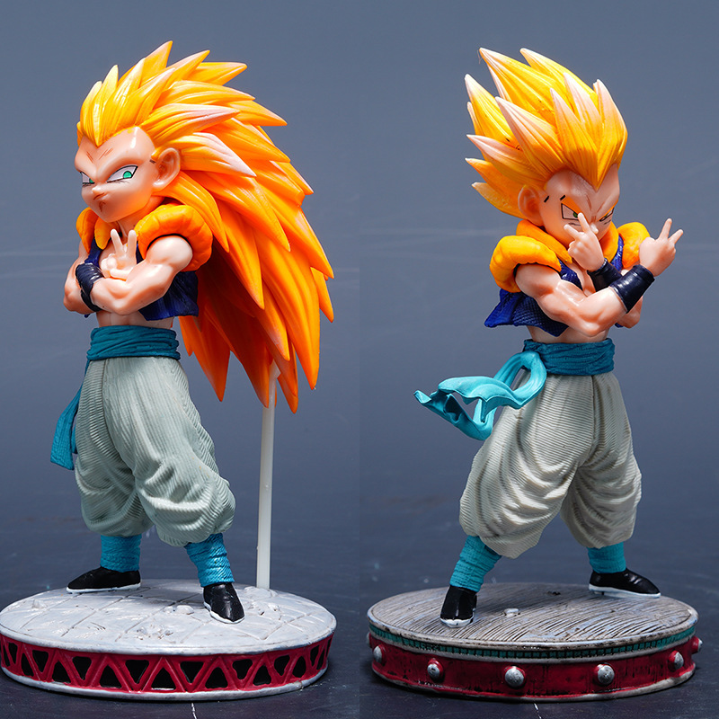 Dragon Ball Gotenks Statue Action Figure Collection Premium Anime Model Toy Fans Collectors Decoration