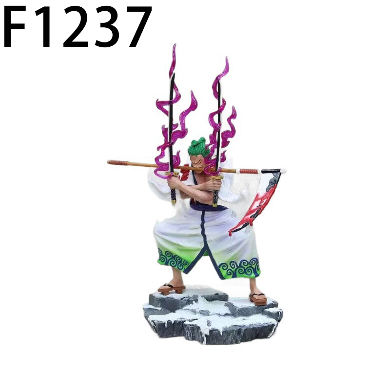 One Piece Roronoa Zoro Statue Action Figure Collection Premium Anime Model Toy Fans Collectors Decoration