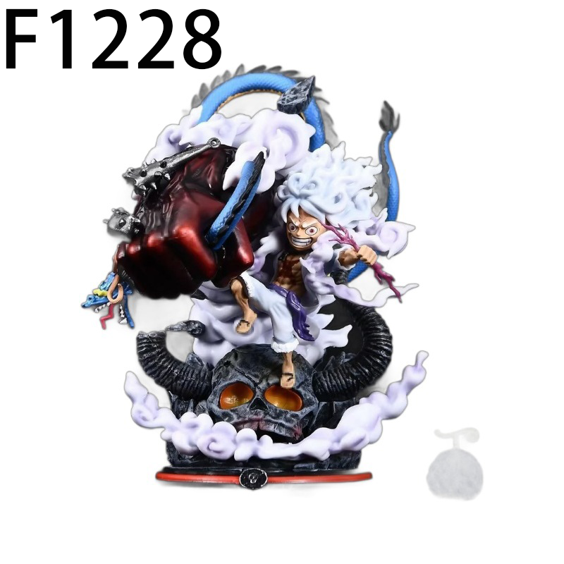 One Piece Gear 5 Luffy Nika Statue Action Figure Collection Premium Anime Model Toy Fans Collectors Decoration