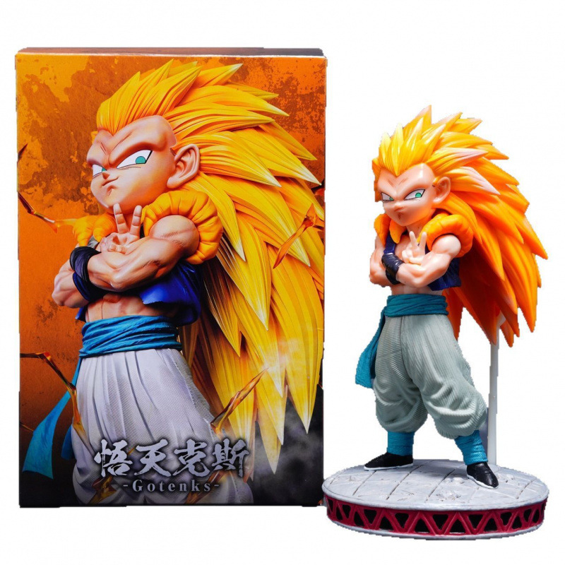 Dragon Ball Gotenks Statue Action Figure Collection Premium Anime Model Toy Fans Collectors Decoration