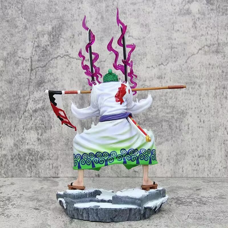 One Piece Roronoa Zoro Statue Action Figure Collection Premium Anime Model Toy Fans Collectors Decoration