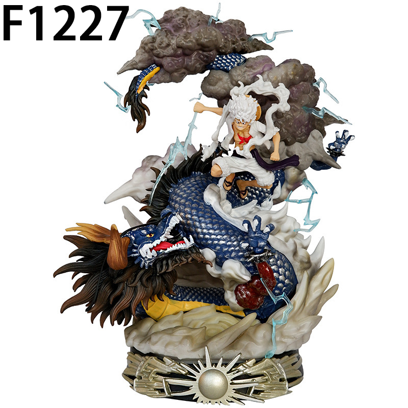 One Piece Gear 5 Luffy Nika Statue Action Figure Collection Premium Anime Model Toy Fans Collectors Decoration