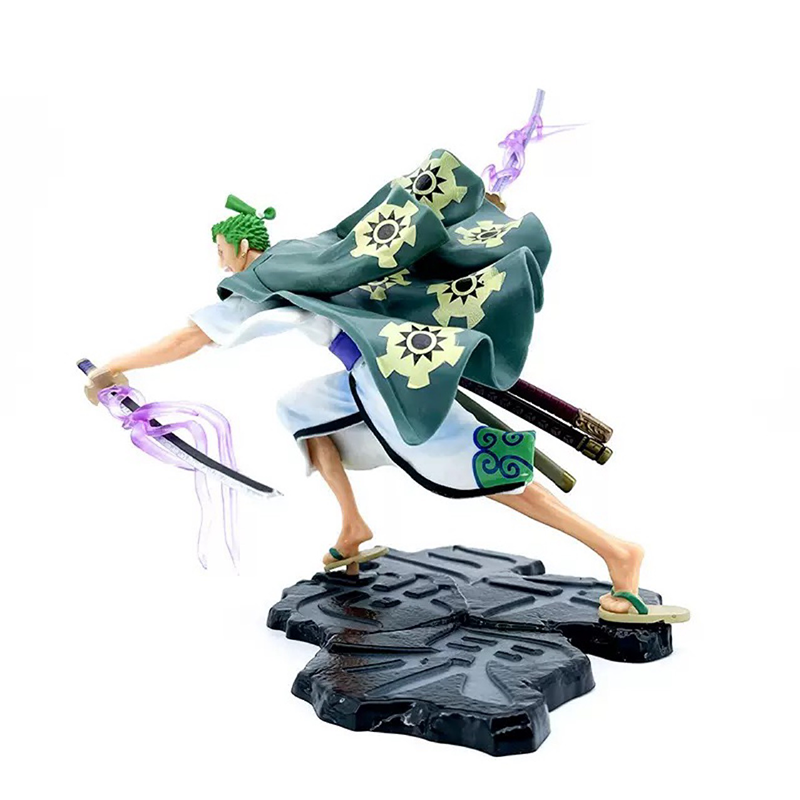 One Piece Roronoa Zoro Statue Action Figure Collection Premium Anime Model Toy Fans Collectors Decoration