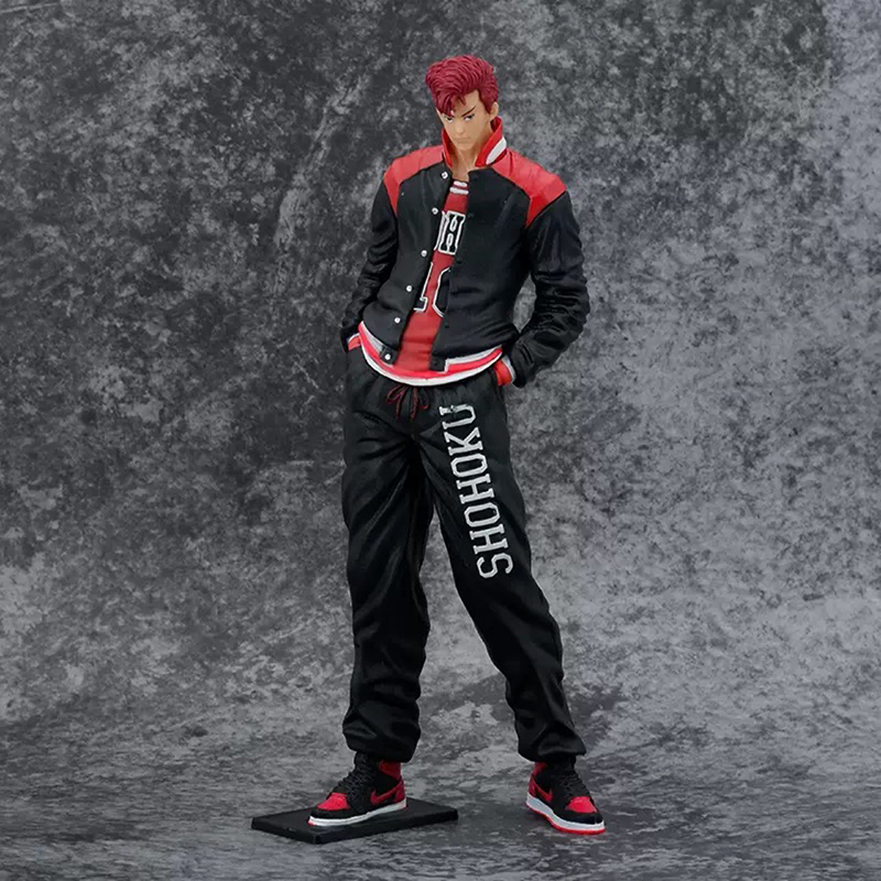 Slam Dunk Hanamichi Sakuragi Statue Action Figure Collection Premium Anime Model Toy Fans Collectors Decoration