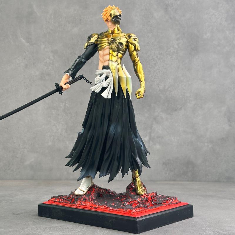 Bleach Ichigo Kurosaki Statue Action Figure Collection Premium Anime Model Toy Fans Collectors Decoration