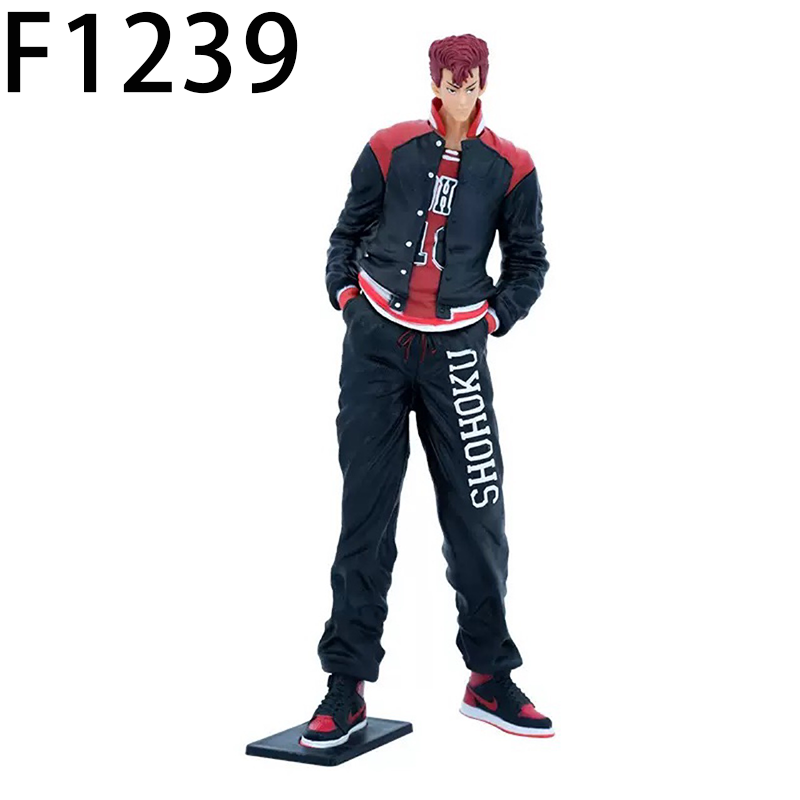 Slam Dunk Hanamichi Sakuragi Statue Action Figure Collection Premium Anime Model Toy Fans Collectors Decoration