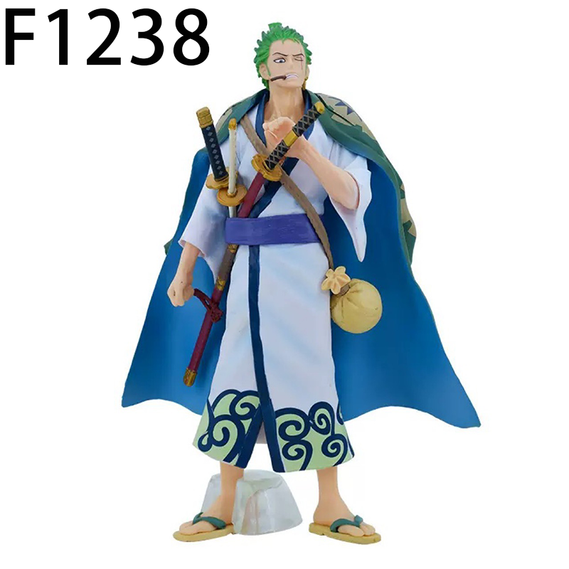 One Piece Roronoa Zoro Statue Action Figure Collection Premium Anime Model Toy Fans Collectors Decoration