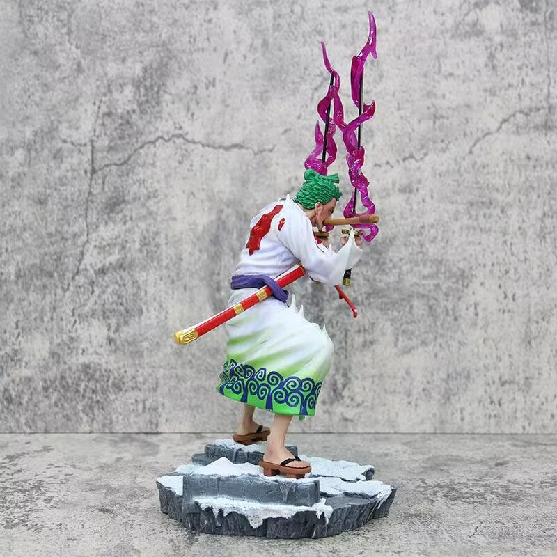 One Piece Roronoa Zoro Statue Action Figure Collection Premium Anime Model Toy Fans Collectors Decoration