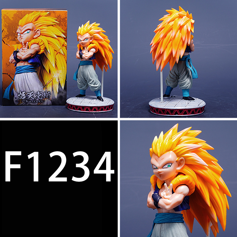 Dragon Ball Gotenks Statue Action Figure Collection Premium Anime Model Toy Fans Collectors Decoration