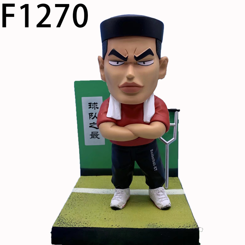 Slam Dunk Sakuragi Hanamichi Akagi Takenori Rukawa Kaede Miyagi Ryota Mitsui Hisashi Statue Action Figure Collection Model Toy