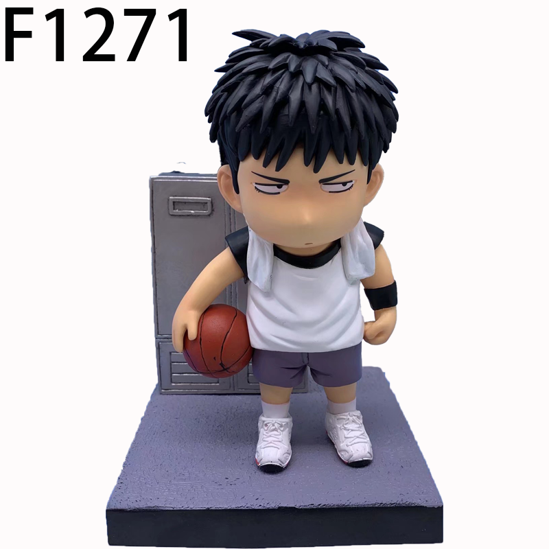 Slam Dunk Sakuragi Hanamichi Akagi Takenori Rukawa Kaede Miyagi Ryota Mitsui Hisashi Statue Action Figure Collection Model Toy
