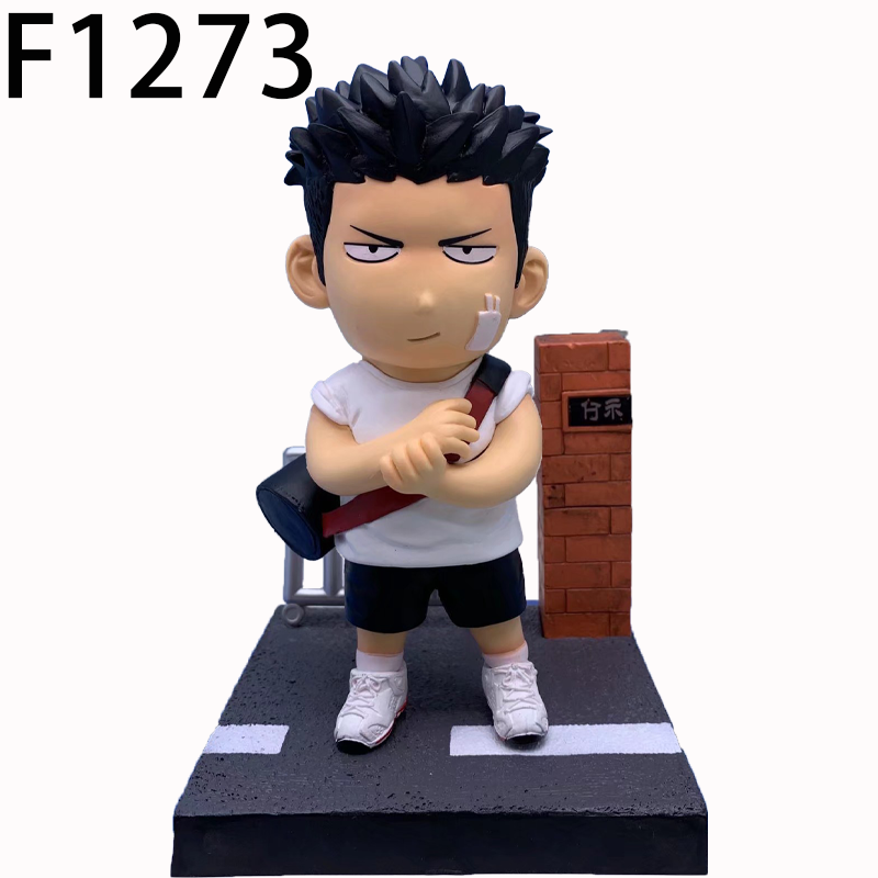 Slam Dunk Sakuragi Hanamichi Akagi Takenori Rukawa Kaede Miyagi Ryota Mitsui Hisashi Statue Action Figure Collection Model Toy
