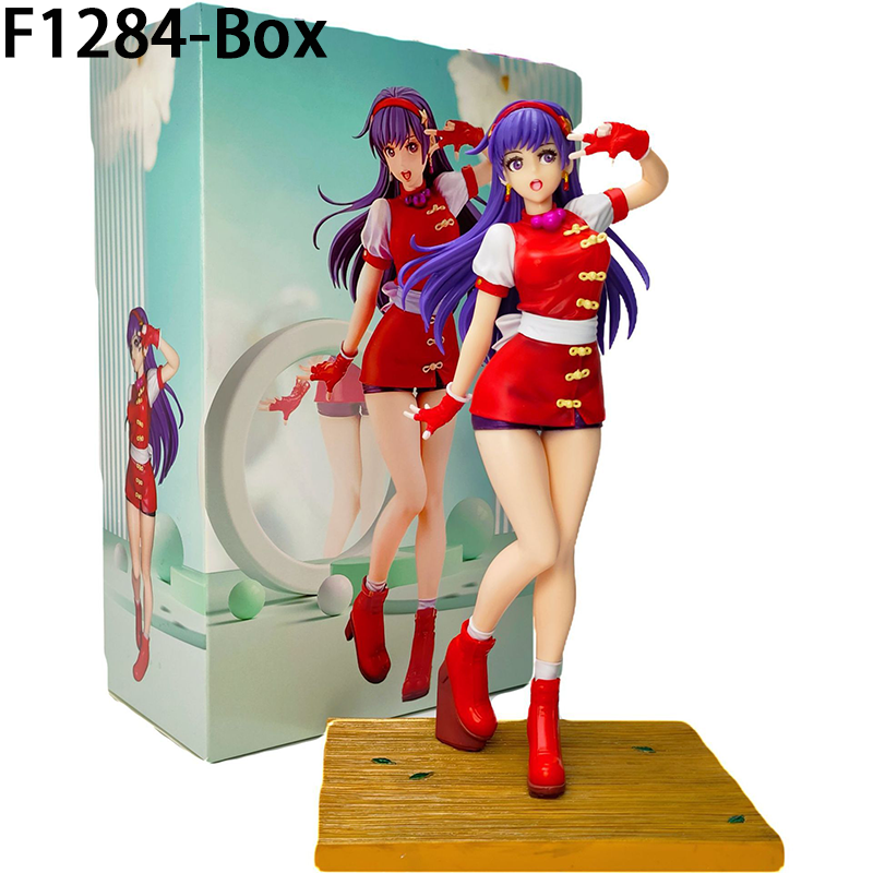 The King of Fighters Athena Asamiya Statue Action Figure Collection Premium Anime Model Toy Fans Collectors Decoration