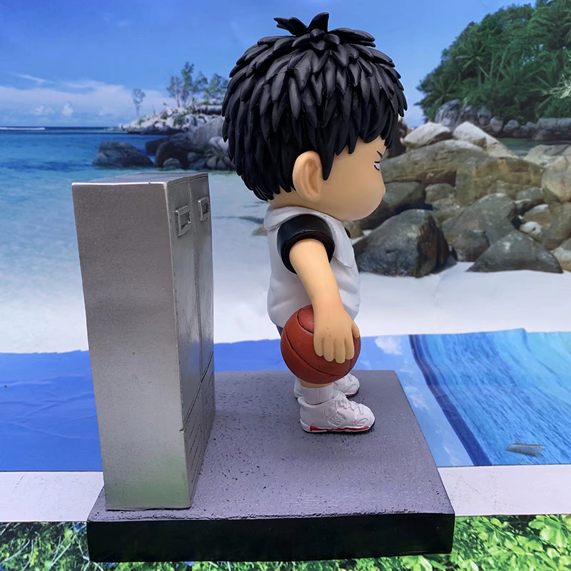 Slam Dunk Sakuragi Hanamichi Akagi Takenori Rukawa Kaede Miyagi Ryota Mitsui Hisashi Statue Action Figure Collection Model Toy
