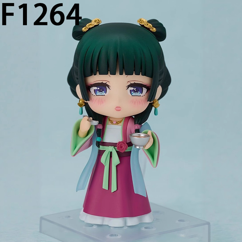 The Apothecary Diaries Maomao Jinshi Chibi Statue Action Figure Collection Premium Anime Model Toy Fans Collectors Decoration