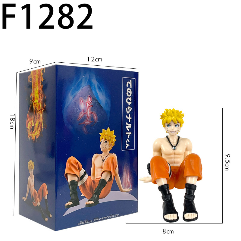 Naruto Shippuden Kakashi Hatake Naruto Uzumaki Statue Action Figure Collection Premium Anime Model Toy Fans Decoration