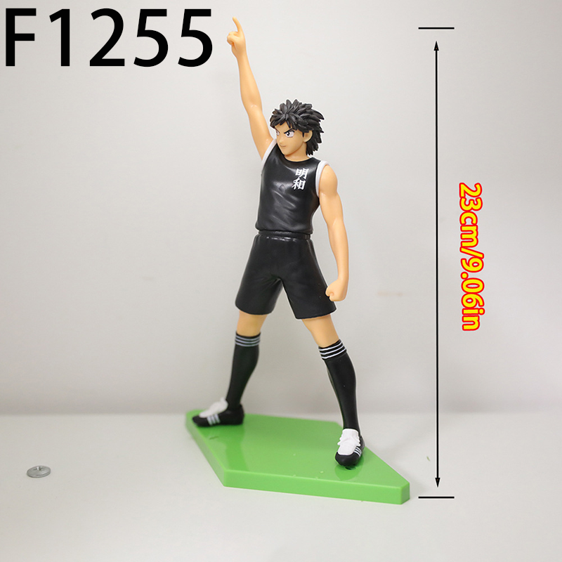 Captain Tsubasa Genzo Wakabayashi Tsubasa Ozora Kojiro Hyuga Statue Action Figure Collection Anime Model Toy Fans Decoration