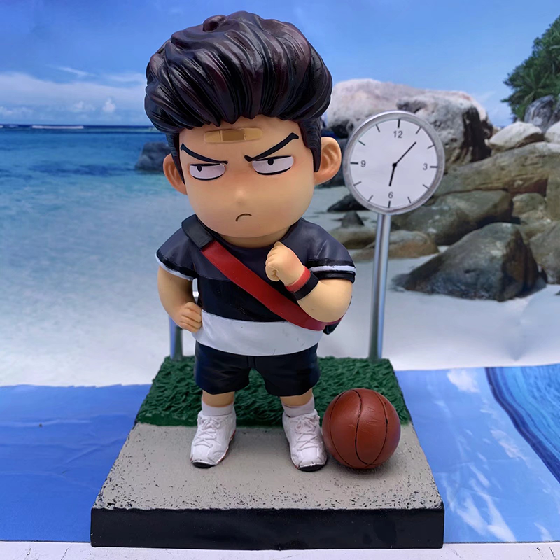 Slam Dunk Sakuragi Hanamichi Akagi Takenori Rukawa Kaede Miyagi Ryota Mitsui Hisashi Statue Action Figure Collection Model Toy