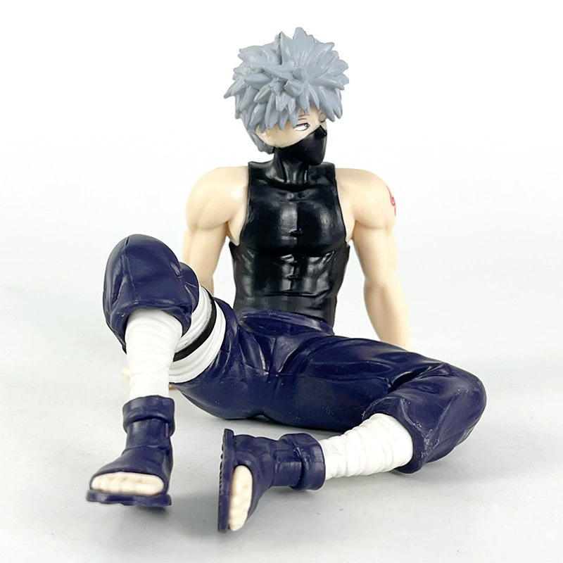 Naruto Shippuden Kakashi Hatake Naruto Uzumaki Statue Action Figure Collection Premium Anime Model Toy Fans Decoration