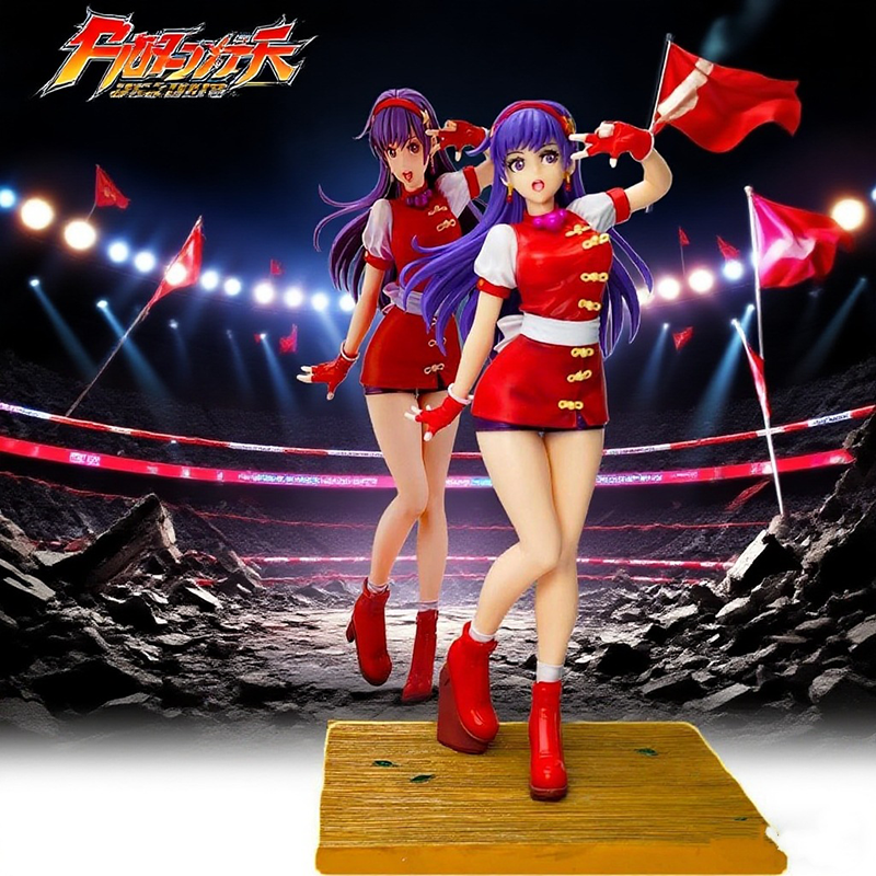 The King of Fighters Athena Asamiya Statue Action Figure Collection Premium Anime Model Toy Fans Collectors Decoration