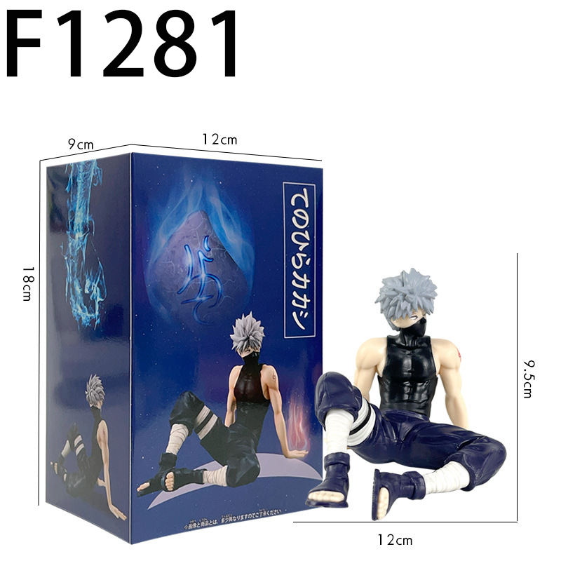 Naruto Shippuden Kakashi Hatake Naruto Uzumaki Statue Action Figure Collection Premium Anime Model Toy Fans Decoration