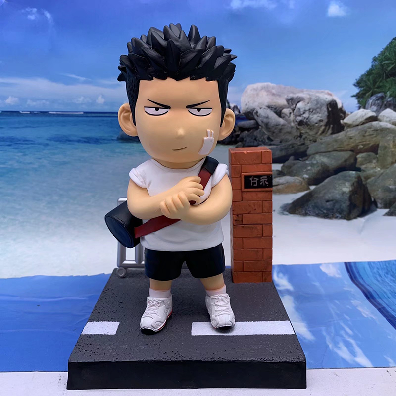 Slam Dunk Sakuragi Hanamichi Akagi Takenori Rukawa Kaede Miyagi Ryota Mitsui Hisashi Statue Action Figure Collection Model Toy