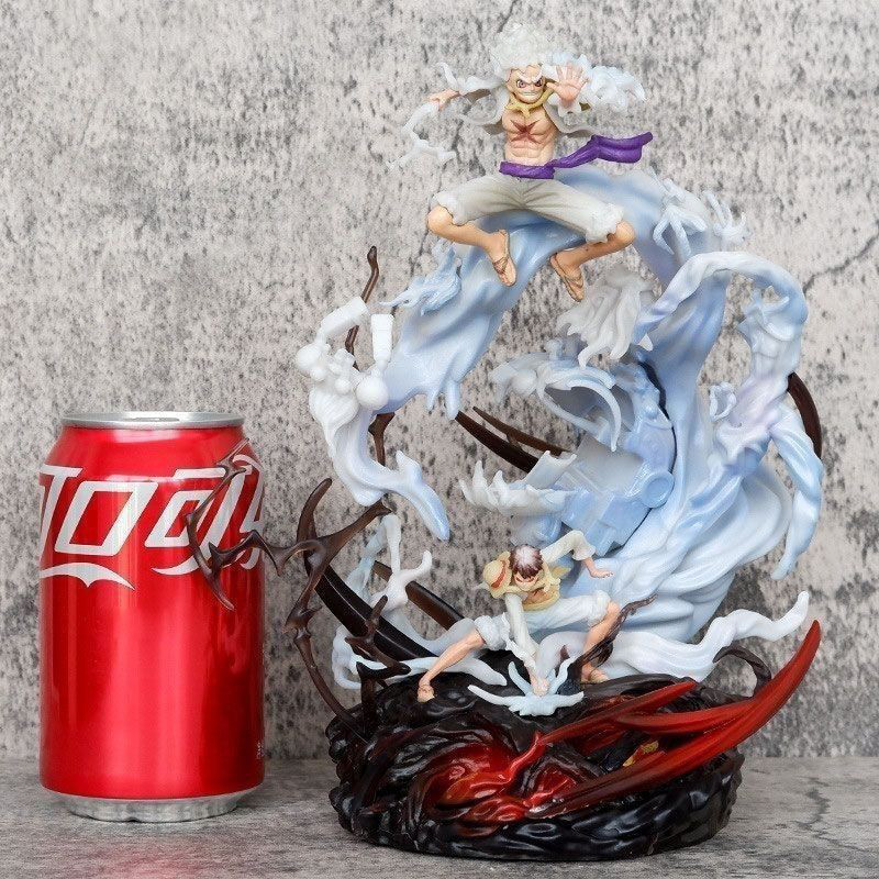 One Piece Gear 5 Luffy Nika Statue Action Figure Collection Premium Anime Model Toy Fans Collectors Decoration