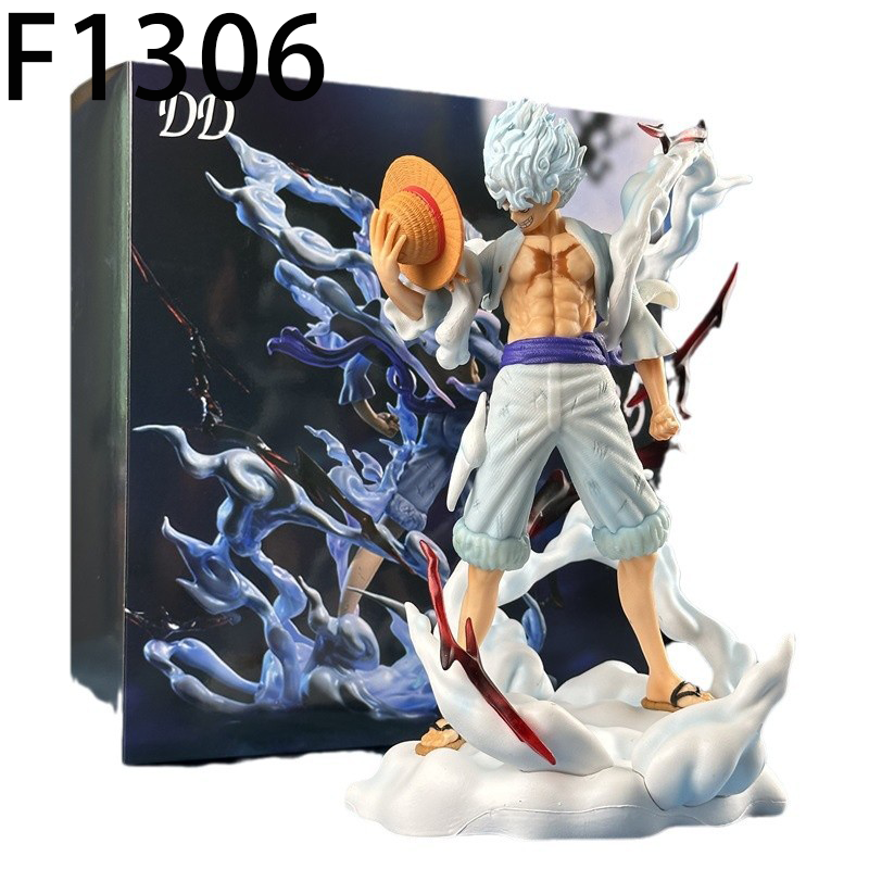 One Piece Gear 5 Luffy Nika Statue Action Figure Collection Premium Anime Model Toy Fans Collectors Decoration