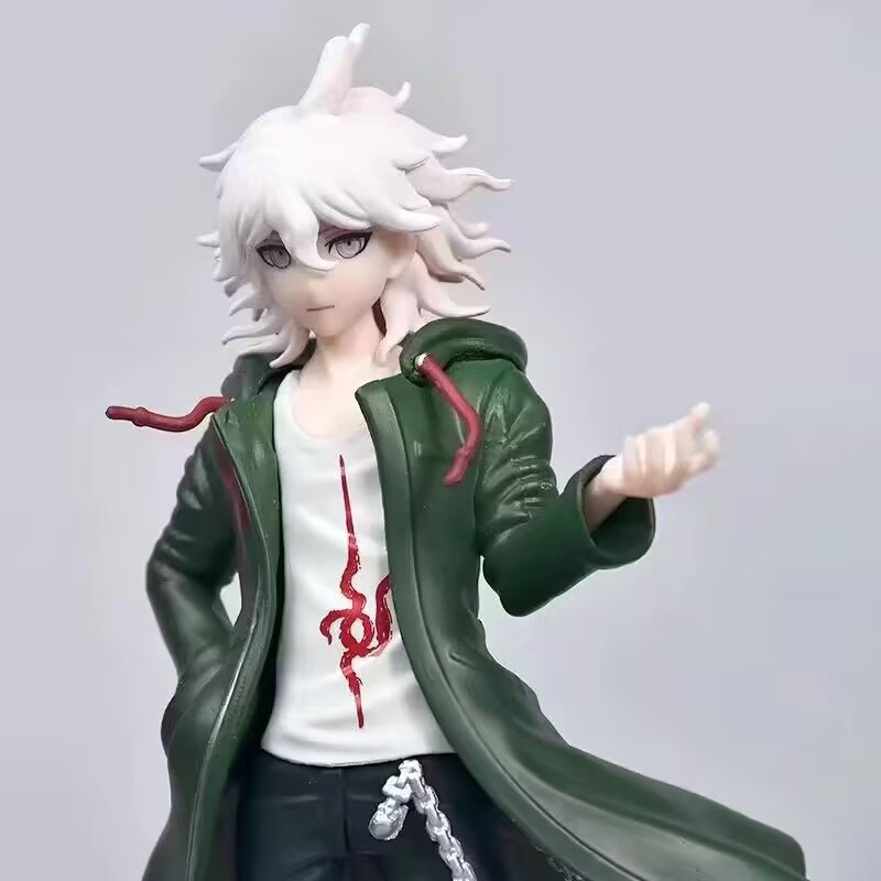 Danganronpa Junko Enoshima Nagito Komaeda Statue Action Figure Collection Premium Anime Model Toy Fans Collectors Decoration