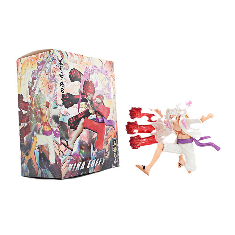 One Piece Gear 5 Luffy Nika Statue Action Figure Collection Premium Anime Model Toy Fans Collectors Decoration