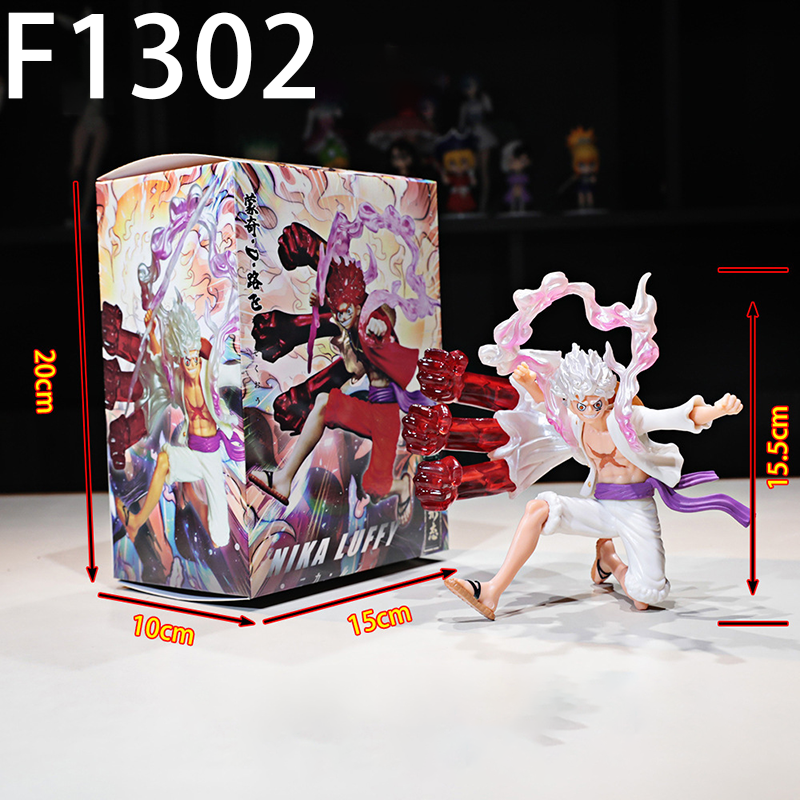 One Piece Gear 5 Luffy Nika Statue Action Figure Collection Premium Anime Model Toy Fans Collectors Decoration