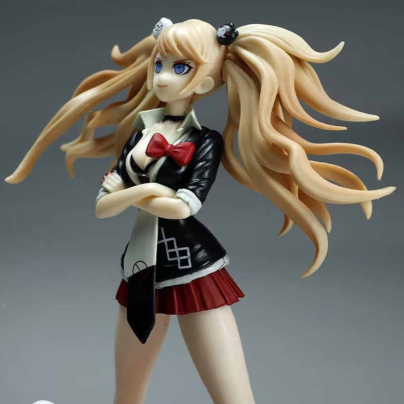 Danganronpa Junko Enoshima Nagito Komaeda Statue Action Figure Collection Premium Anime Model Toy Fans Collectors Decoration
