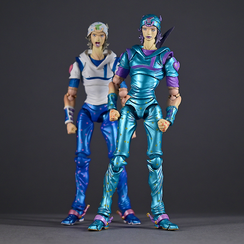 JoJo's Bizarre Adventure Johnny Joestar Statue Action Figure Collection Premium Anime Model Toy Fans Collectors Decoration