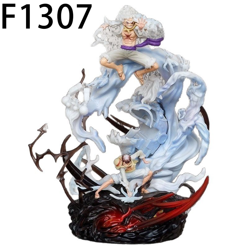 One Piece Gear 5 Luffy Nika Statue Action Figure Collection Premium Anime Model Toy Fans Collectors Decoration