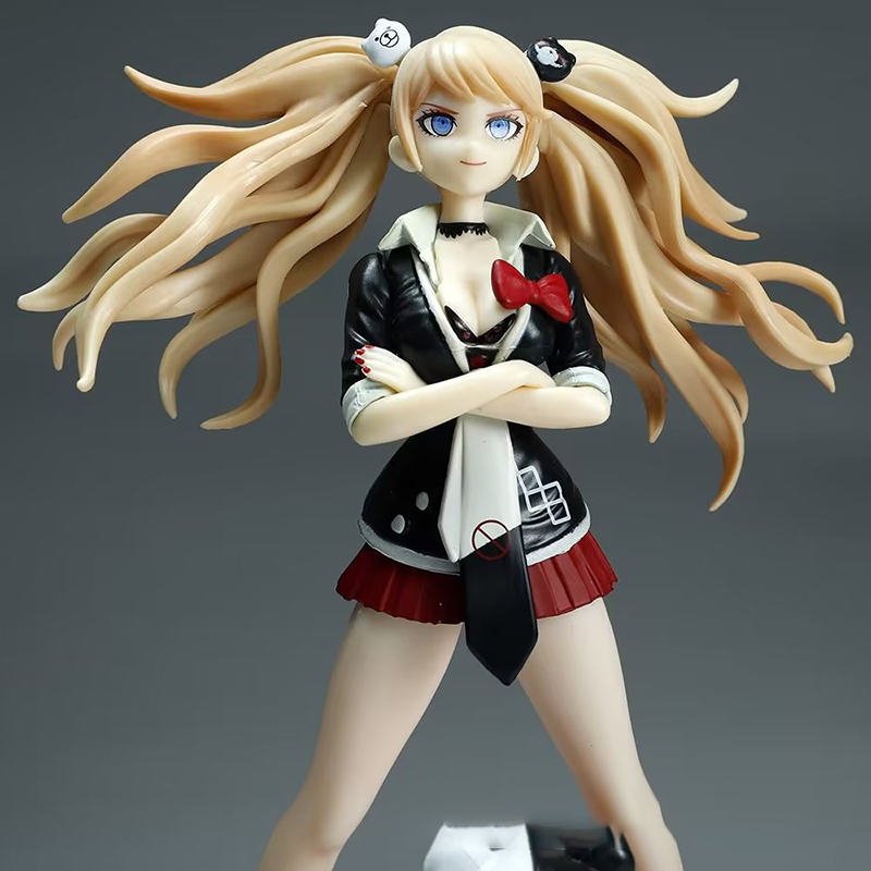 Danganronpa Junko Enoshima Nagito Komaeda Statue Action Figure Collection Premium Anime Model Toy Fans Collectors Decoration