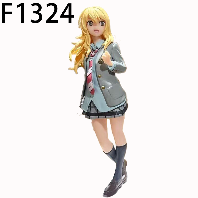Your Lie in April Kaori Miyazono Statue Action Figure Collection Premium Anime Model Toy Fans Collectors Decoration