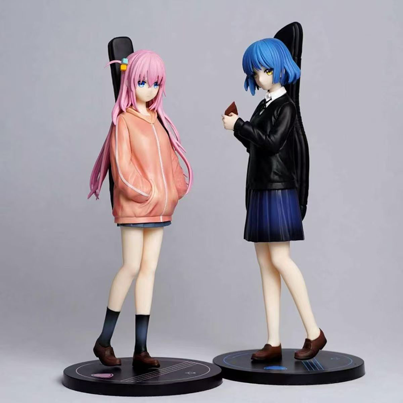 Bocchi the Rock Hitori Gotoh Ryo Yamada Statue Action Figure Collection Premium Anime Model Toy Fans Collectors Decoration
