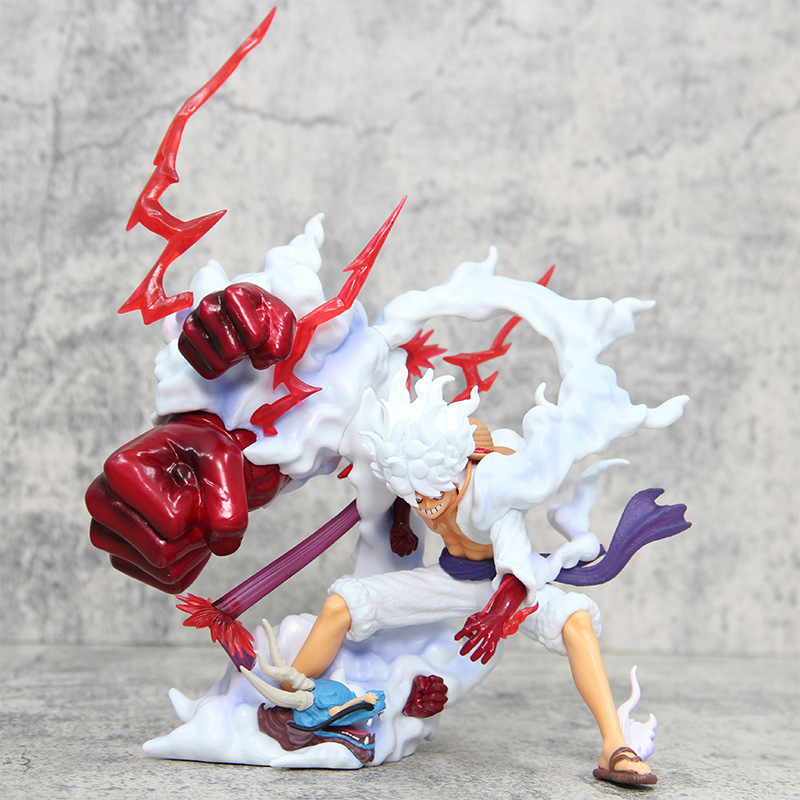 One Piece Nika Luffy Gear 5 Statue Action Figure Collection Premium Anime Model Toy Fans Collectors Decoration
