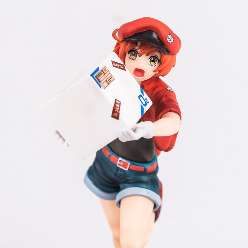 Cells at Work Red Blood Cell Platelet Statue Action Figure Collection Premium Anime Model Toy Fans Collectors Decoration
