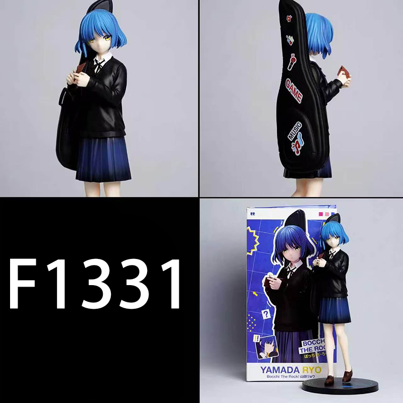 Bocchi the Rock Hitori Gotoh Ryo Yamada Statue Action Figure Collection Premium Anime Model Toy Fans Collectors Decoration