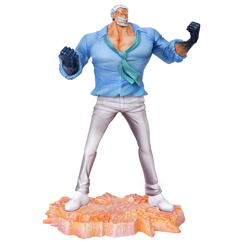 One Piece Monkey D Garp Statue Action Figure Collection Premium Anime Model Toy Fans Collectors Decoration