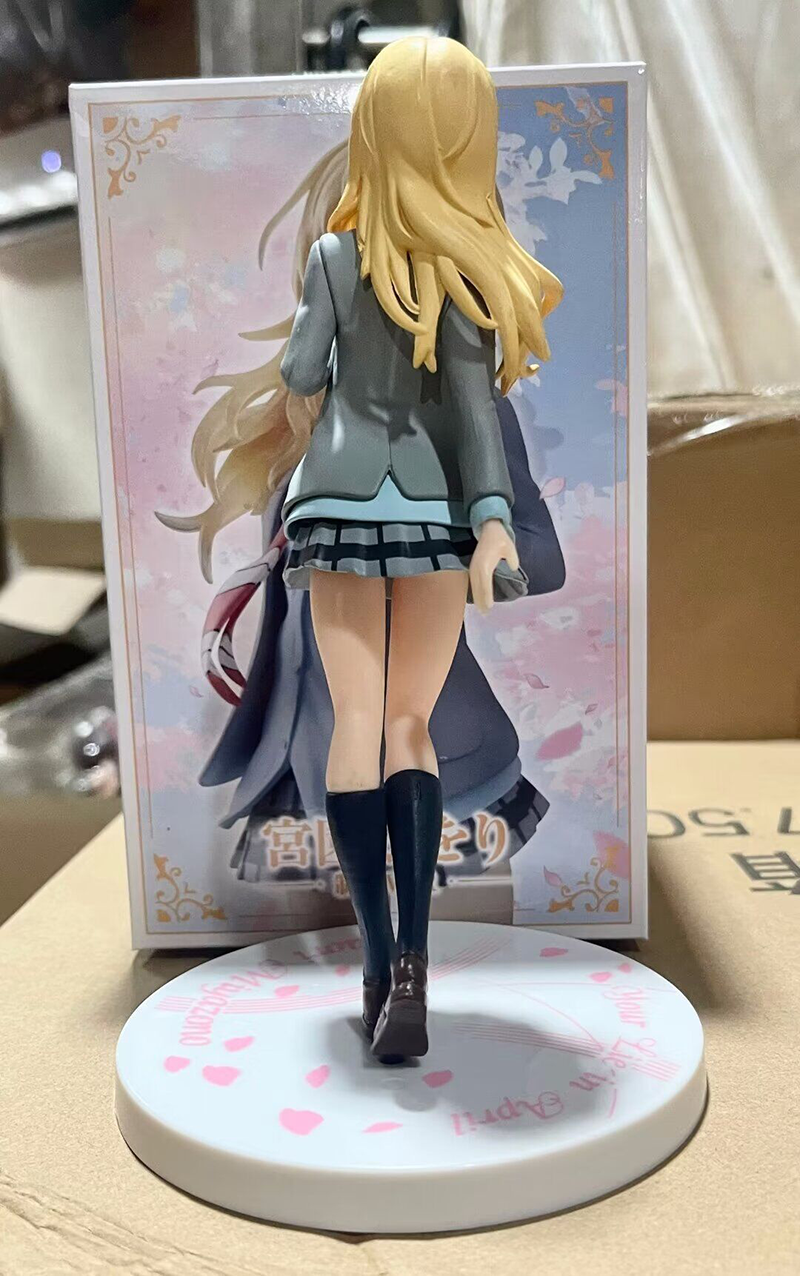 Your Lie in April Kaori Miyazono Statue Action Figure Collection Premium Anime Model Toy Fans Collectors Decoration