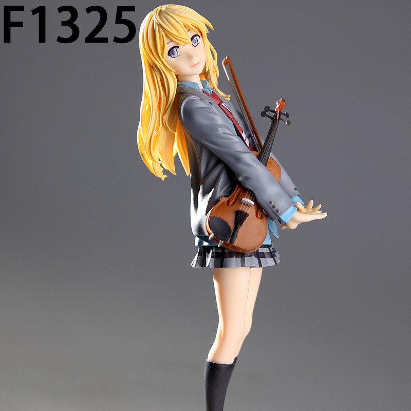 Your Lie in April Kaori Miyazono Statue Action Figure Collection Premium Anime Model Toy Fans Collectors Decoration