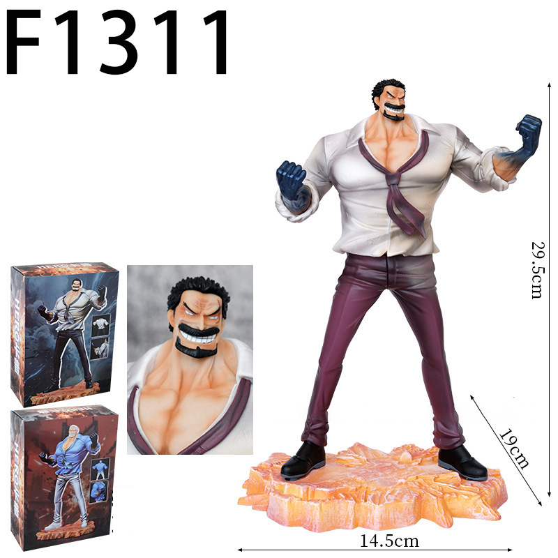 One Piece Monkey D Garp Statue Action Figure Collection Premium Anime Model Toy Fans Collectors Decoration