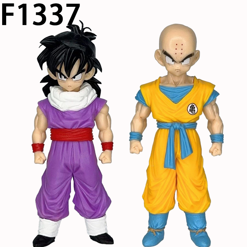 Dragon Ball Gohan Krillin Statue Action Figure Collection Premium Anime Model Toy Fans Collectors Decoration