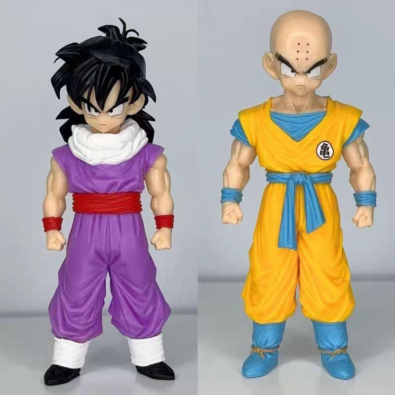 Dragon Ball Gohan Krillin Statue Action Figure Collection Premium Anime Model Toy Fans Collectors Decoration